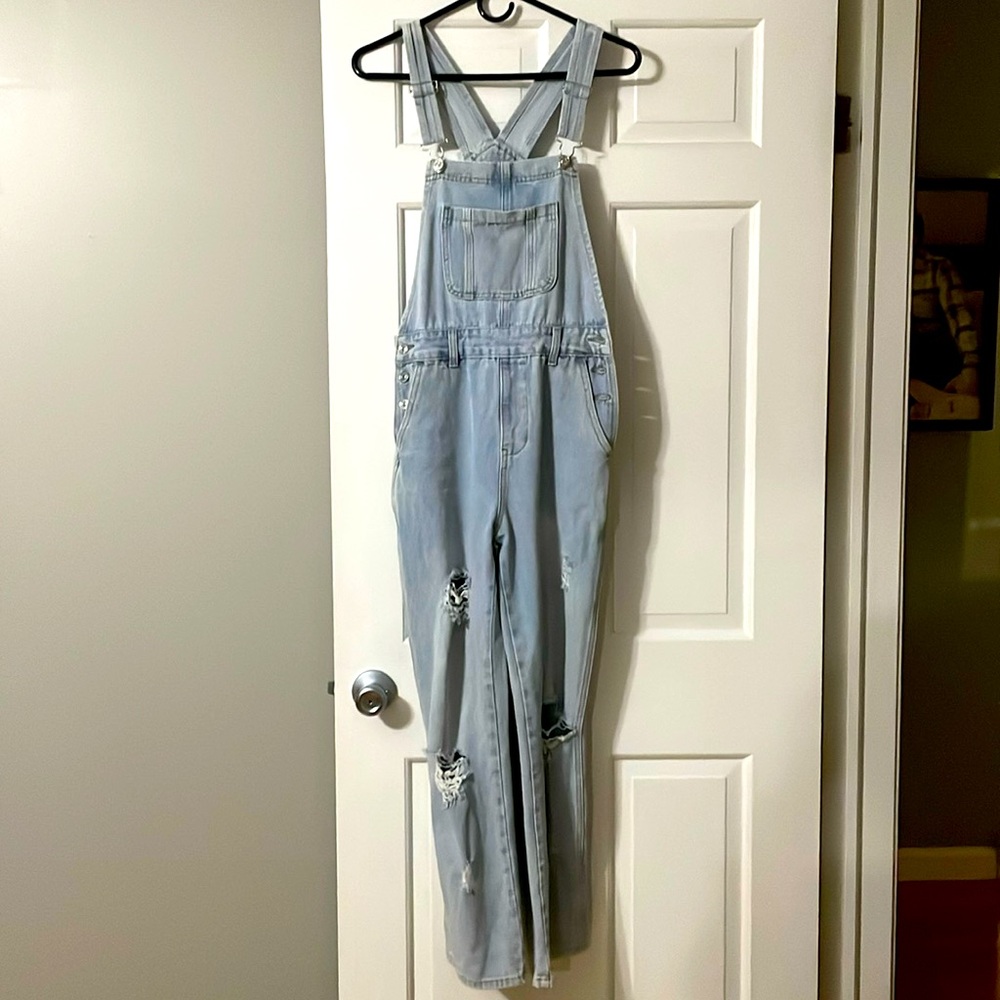 Pink Lily overalls